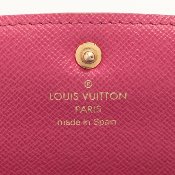 Louis Vuitton Monogram Bloom Flower Portefeuille Emilile Wallet Pink - Picture 8 of 10